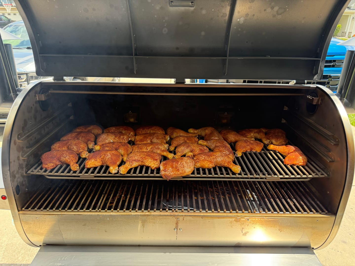 Customer photo review of Heath Riles BBQ Glazes - 6 pack