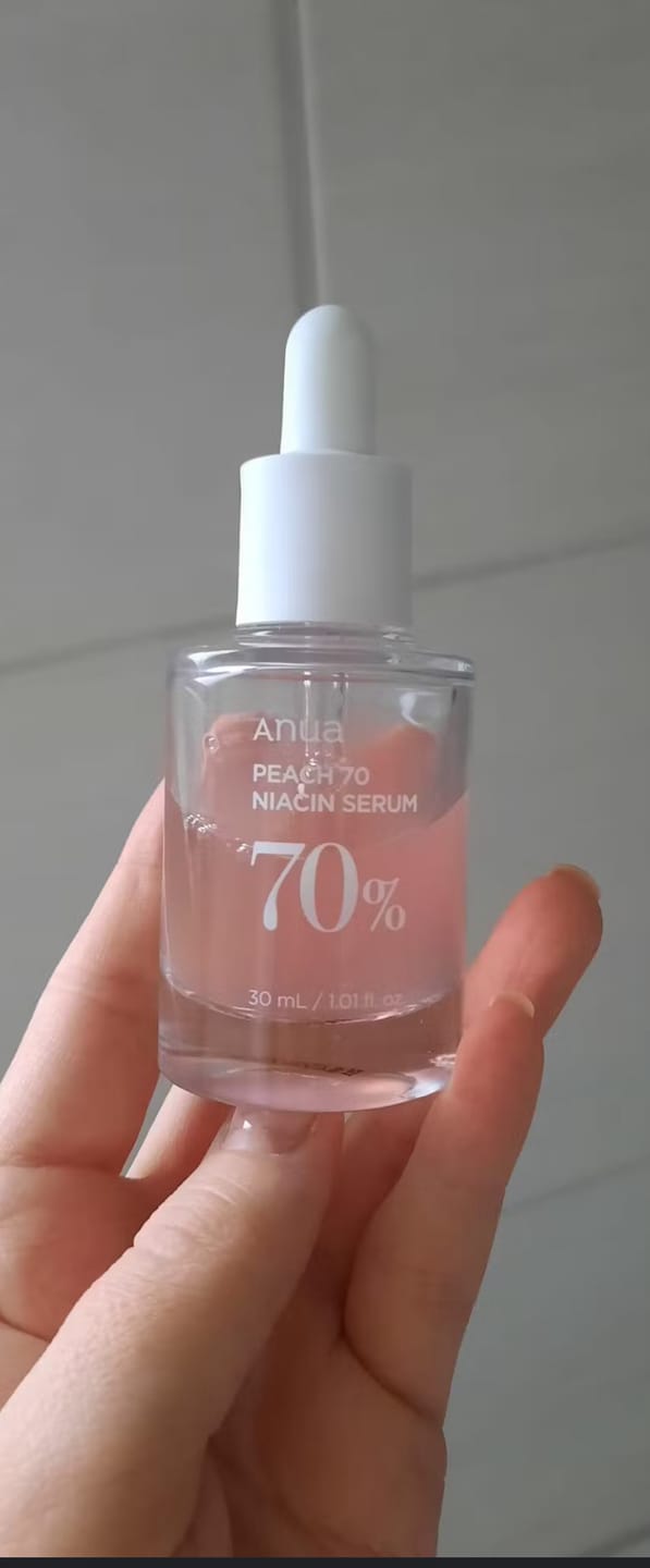 Customer photo review of Serums ar persiku gludai un mirdzošai ādai Anua Peach 70 Niacin Serum