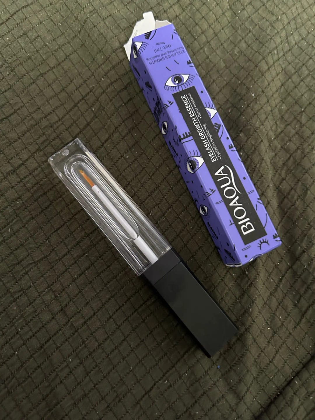 Customer photo review of Luxe Eyelash Growth Serum For Lengthening And Thickening With Nourishing Glycerin Formula — Clear | KIMLUD