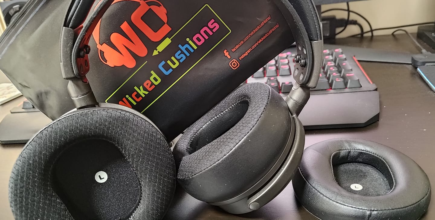 Customer photo review of Audeze Maxwell Earpads - WC FreeZe Cooling Gel