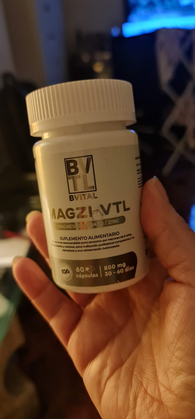 Customer photo review of MAGZI-VITAL - 800mg magnesio citrato + zinc