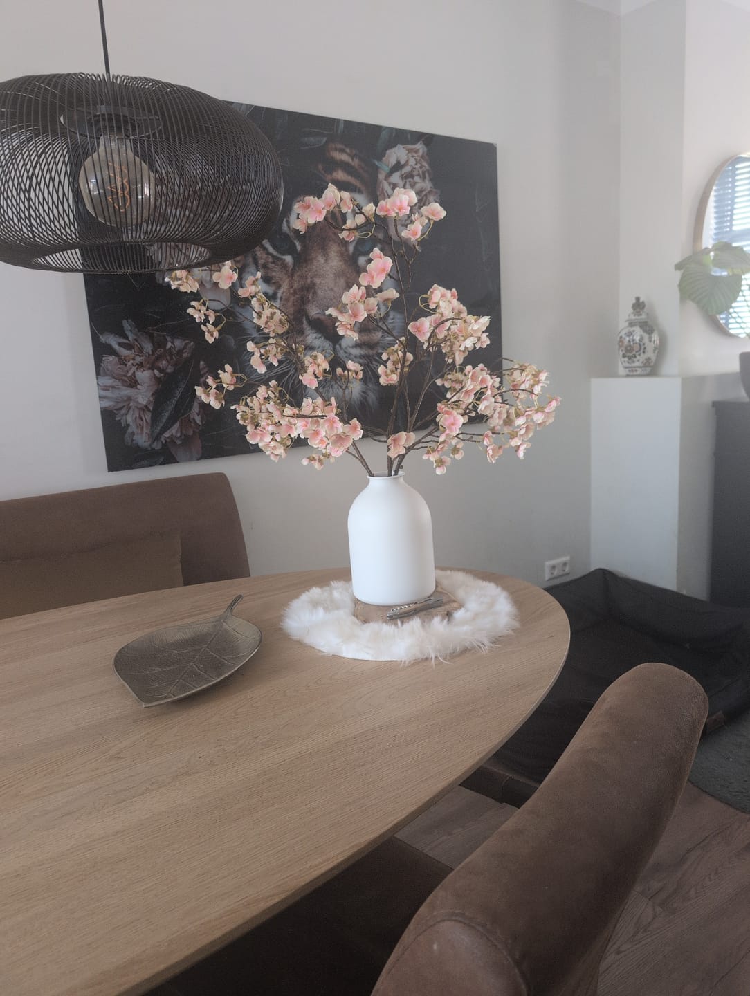 Customer photo review of Casa vaas - Mat wit