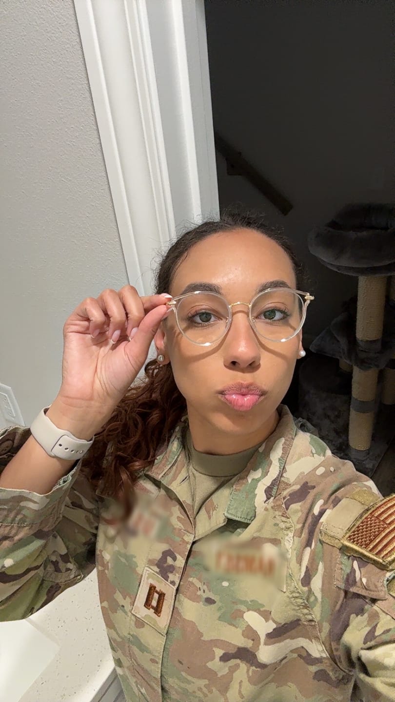 Customer photo review of Bonita Eyeglasses