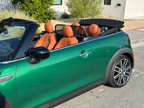 Customer photo review of Custom Car Seat Covers for MINI Cooper F55/F56/F57 (2014-2023) – Durable PVC Leather Protection