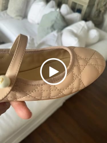 Customer video review of CD BALLET FLAT BEIGE MOP MIDDLE