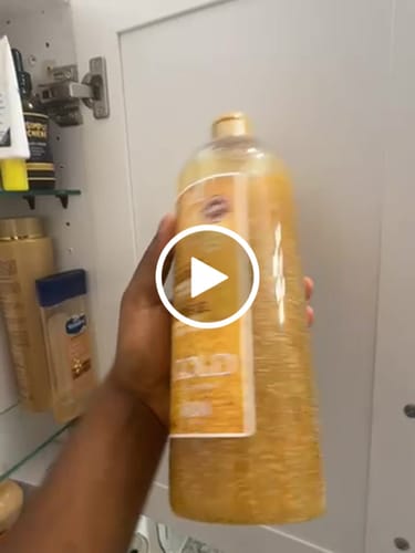 Customer video review of Gold Exfoliating Shower Gel Precious Scrub- 940 ml