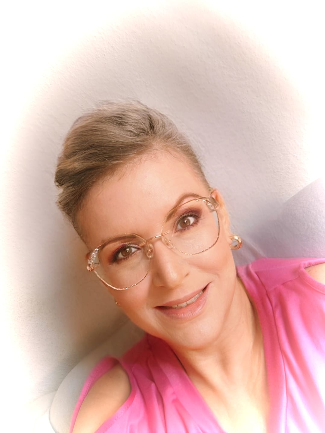 Customer photo review of Aurora Eyeglasses