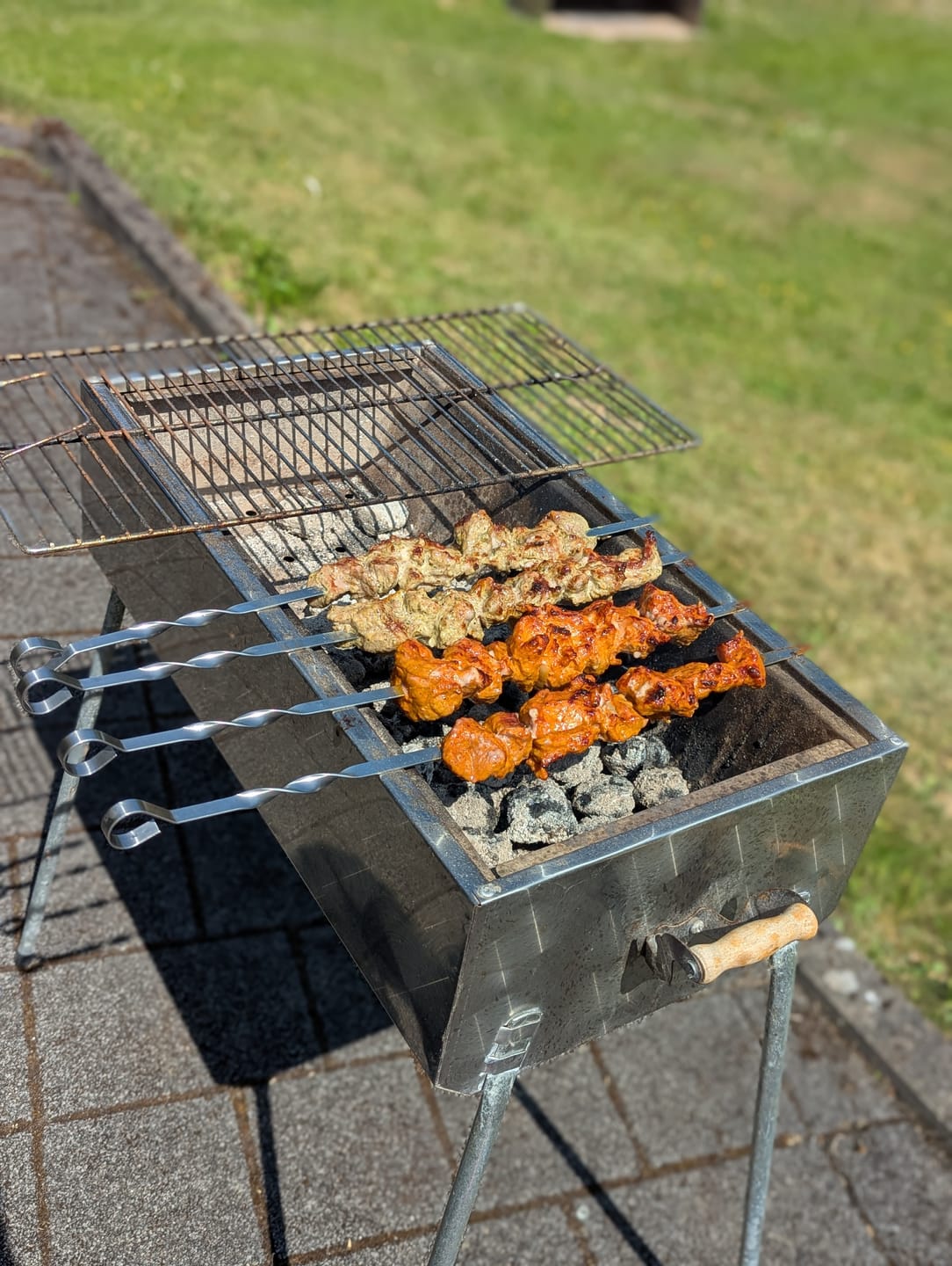 Customer photo review of Schweine-Schaschlik Knoblauch-Pfeffer – würzig & traditionell | mySchaschlik