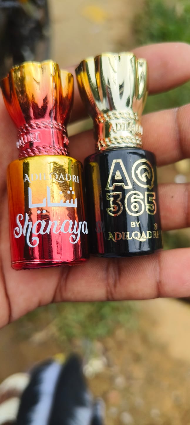 Customer photo review of 2 Pcs Attar Set Shanaya And AQ 365 5.5 Ml Each