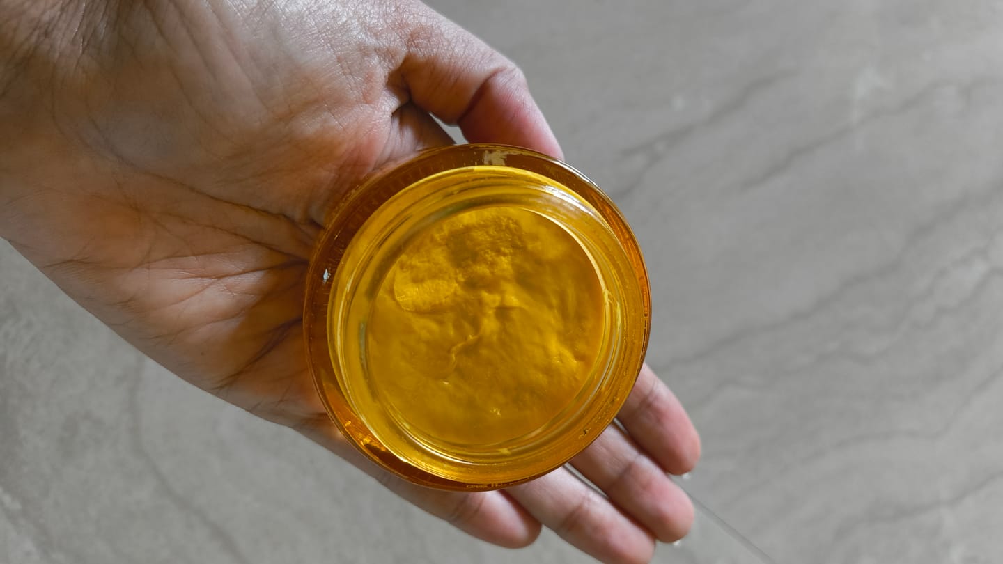 Customer photo review of Turmeric Night Repair Cream