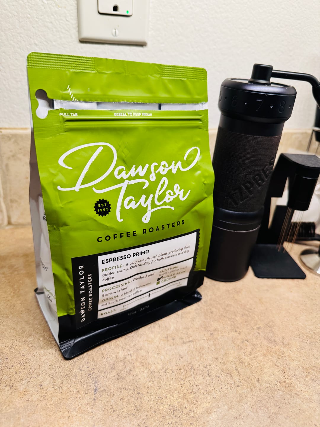 Customer photo review of Espresso Primo