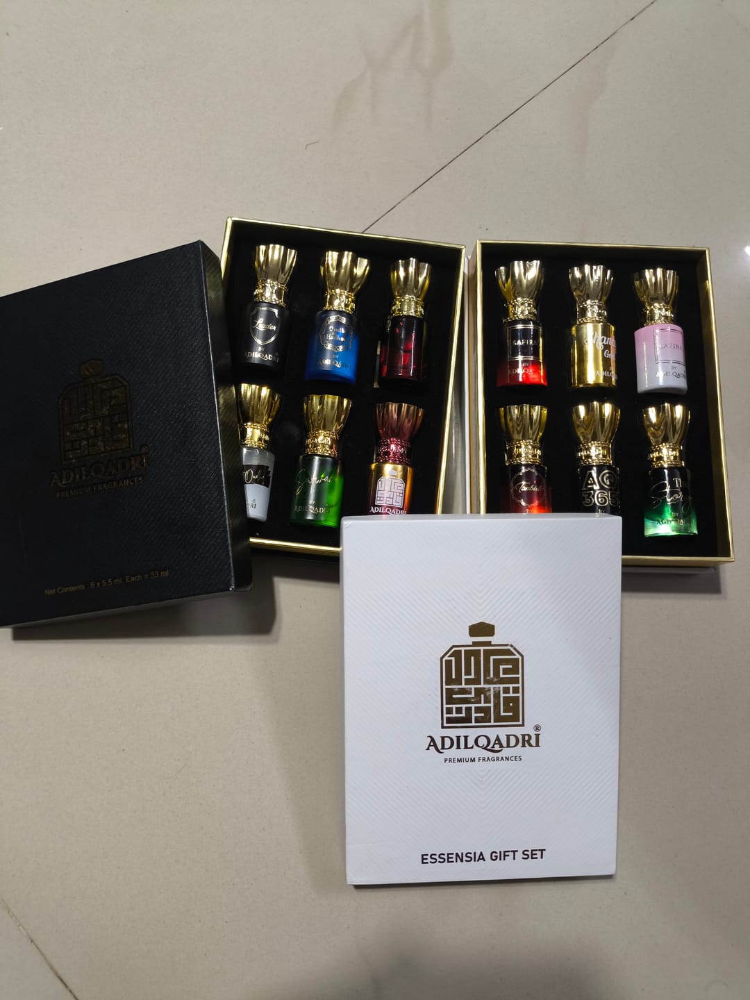 Customer photo review of Assorted And Essensia Luxury Attar Perfume Gift Set - Pack Of 2