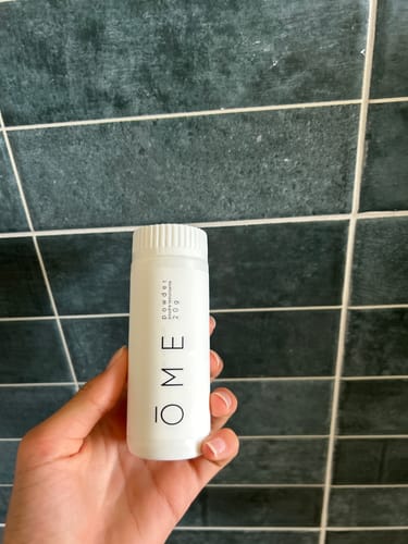 Customer photo review of ŌME - Poudre texturisante matifiante