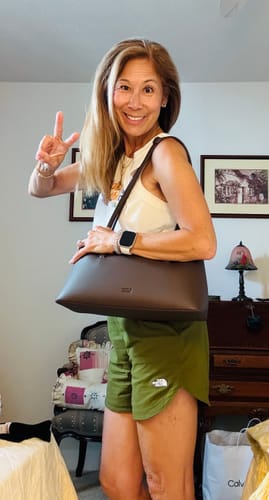 Customer photo review of Chrystie Bag Espresso