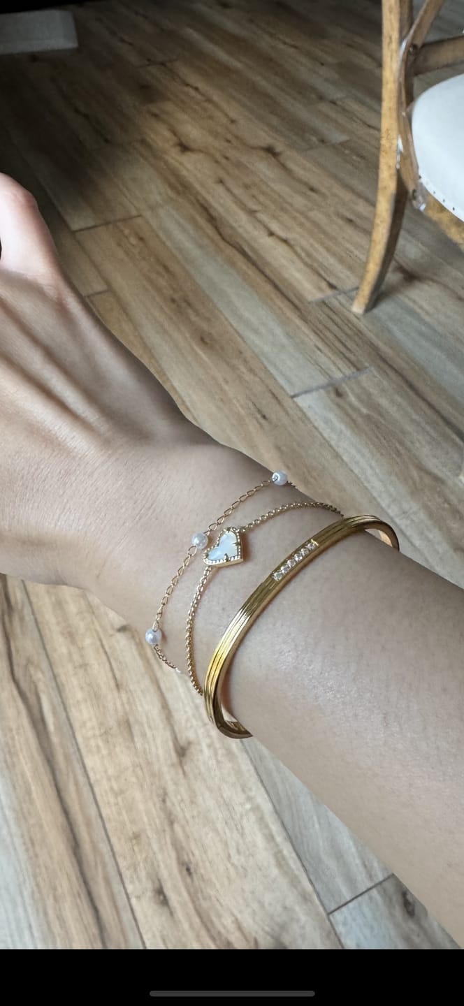 Customer photo review of Kim Crystal bangle