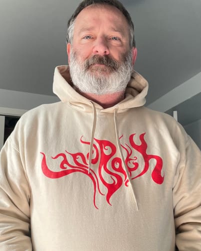 Customer photo review of Land Back Smoke Hoodie