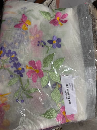 Customer photo review of Flaw- Free Embroidery Kota Doriya Saree