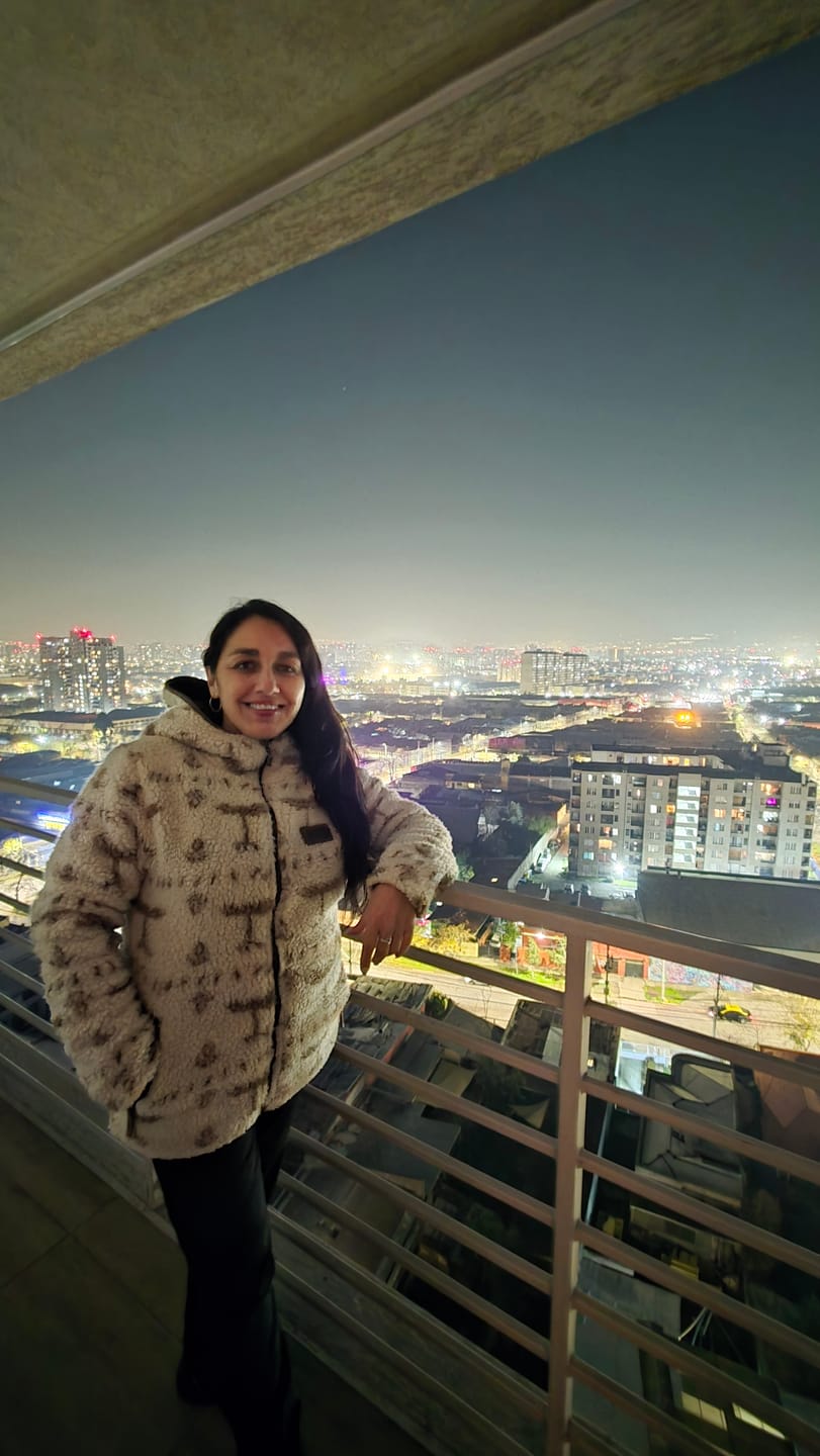 Customer photo review of Chaqueta Chiporro Print Mujer