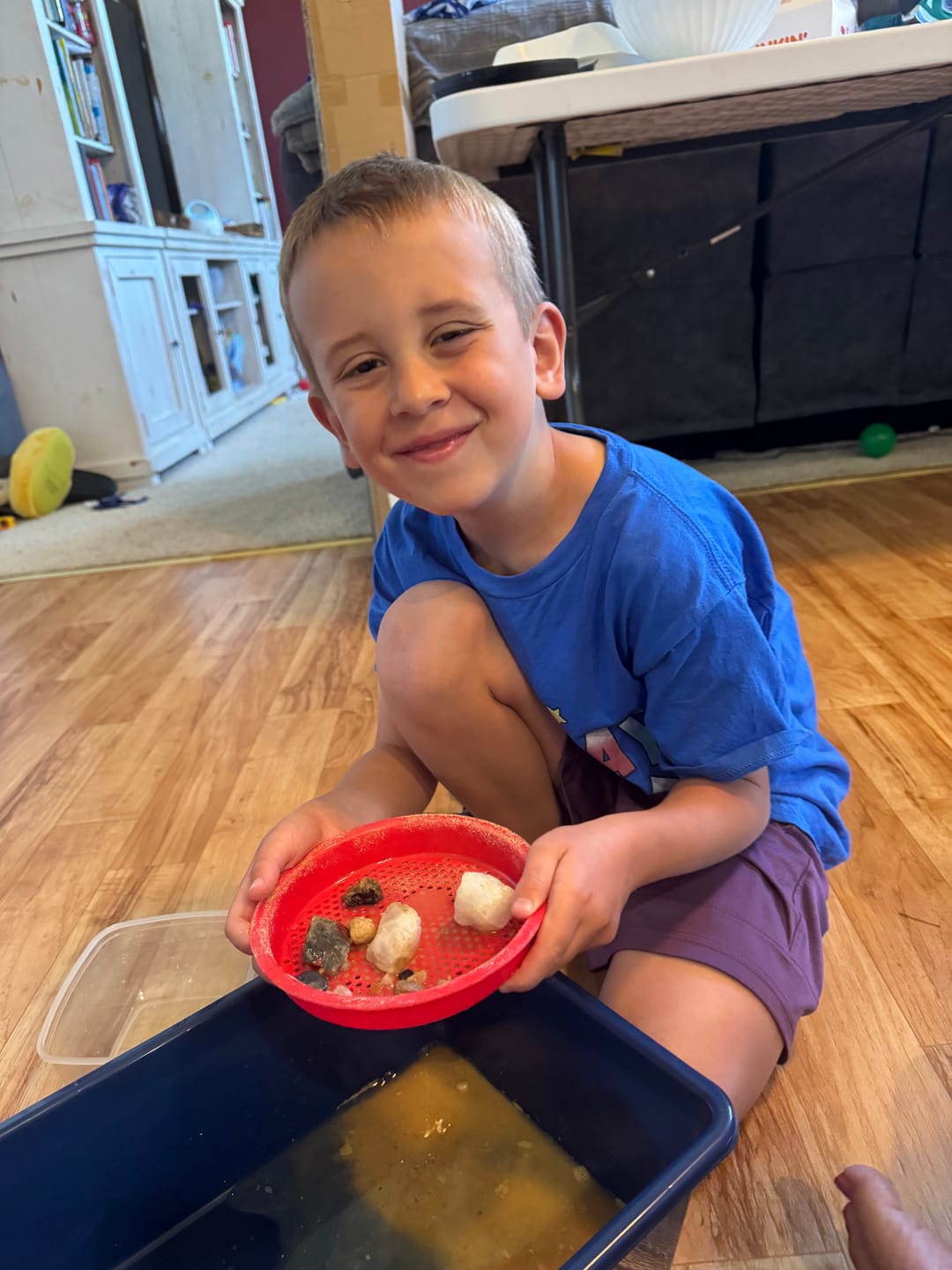 Customer photo review of Declan's Mining Bucket