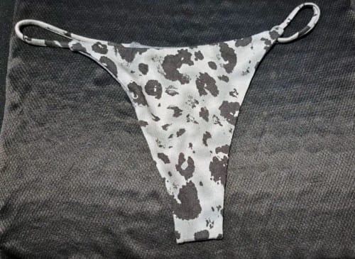 Customer photo review of Cotton G String Leopard Women Panties Sexy Briefs Thong Low Waist T-back Bikini Underwear Seamless Femlae Lingerie Size S-XXL
