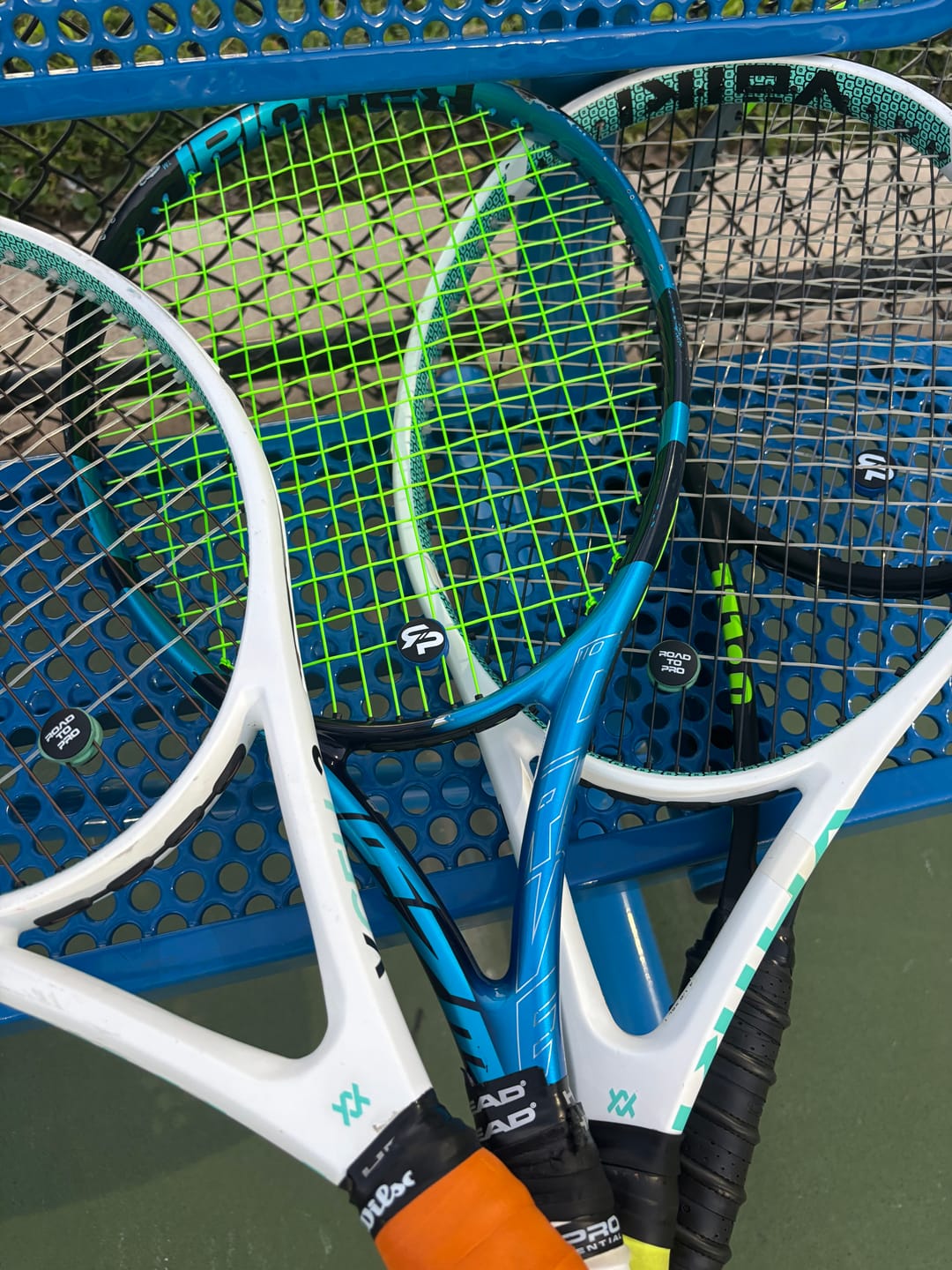 Customer photo review of 2-Pack Combo NEW RTP SHOCKSORB DAMPENER V3 - The only dampener made for pain relief and performance.