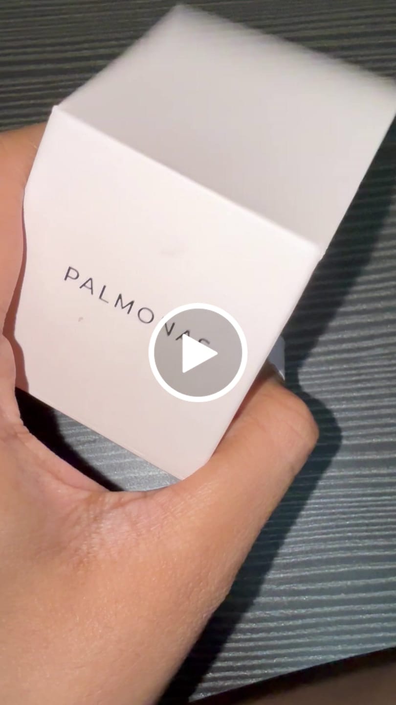Customer video review of Blue Stone Sunburst Ring