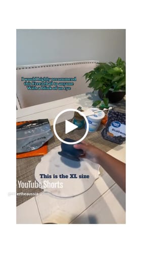 Customer video review of Freezball - Durable Fillable Dog Chew Bone
