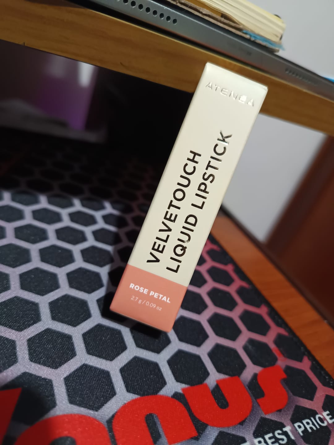 Customer photo review of LABIAL VELVET LÍQUIDO