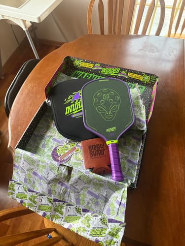 Customer photo review of The Invader 16mm Pickleball Paddle
