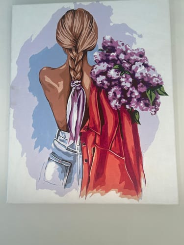 Customer photo review of צביעה לפי מספרים - BS53281