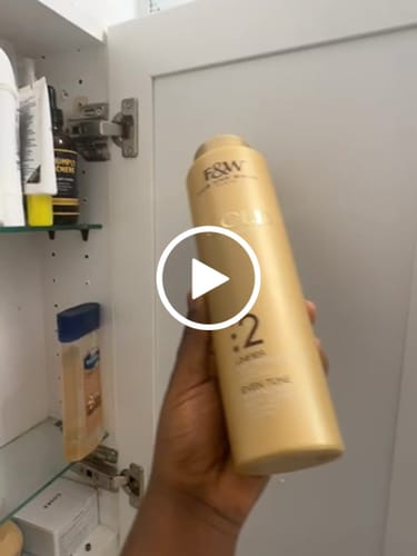 Customer video review of Fair and White 2: Gold Revitalizing Body Lotion - Flawless Skin - 500ml / 17.6 fl oz
