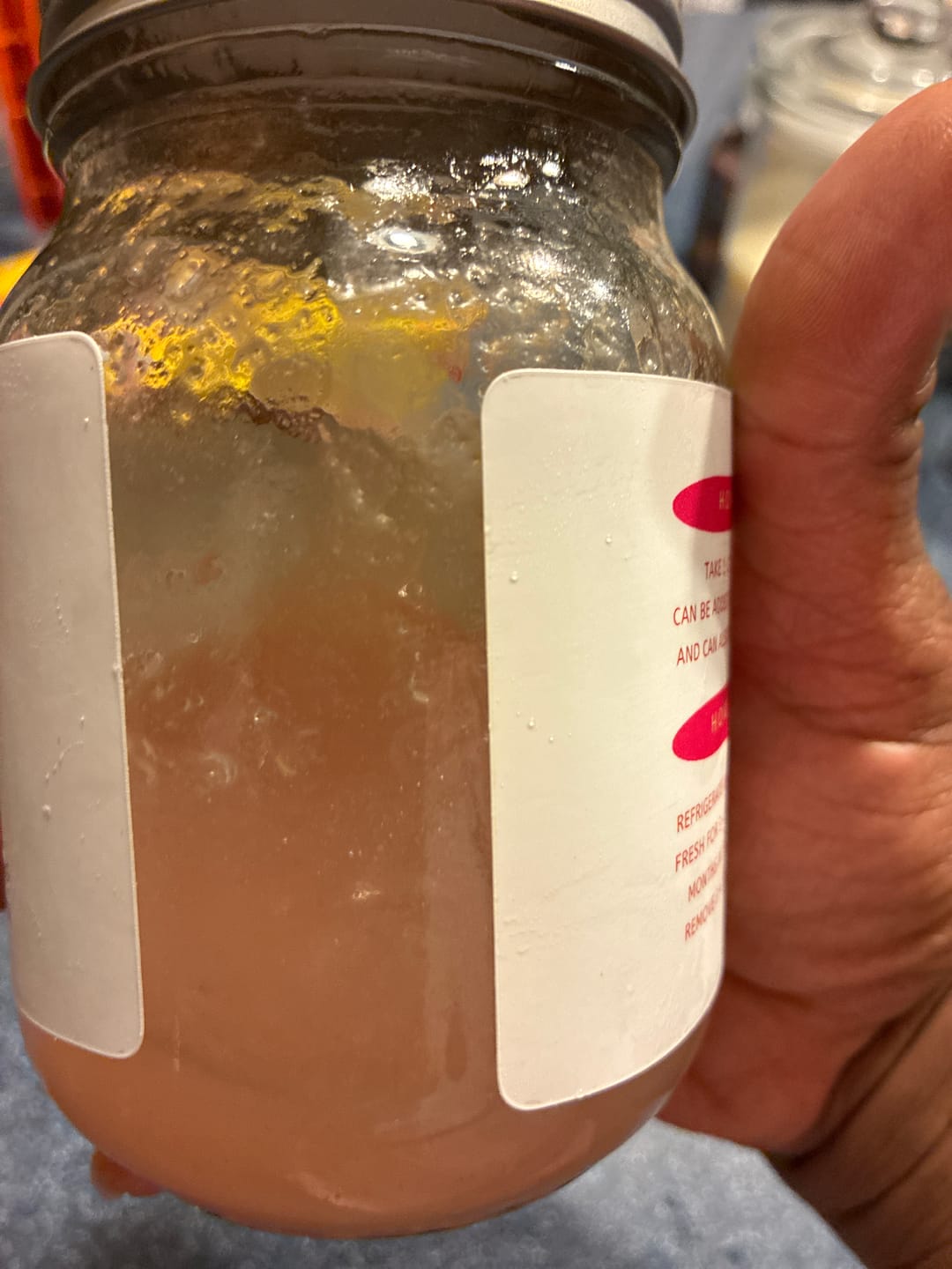 Customer photo review of RAINBOW Sea Moss Gel (unflavored)