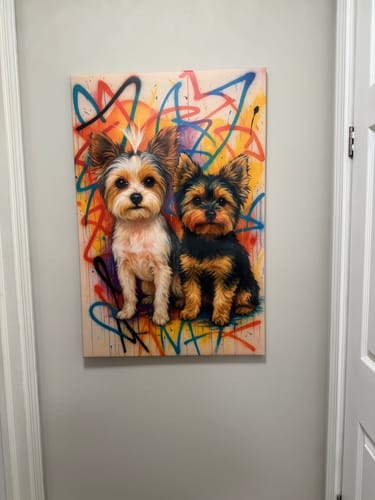 undefined review of Custom Pet Portrait - Abstract Style image 1 out of 1