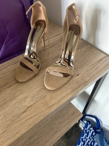 Customer photo review of BIGTREE Shoes Summer Women Sandals Sexy Stiletto Heels Sandals Ladies Shoes High Heels 2025 New Heeled Sandals Lady Sandals