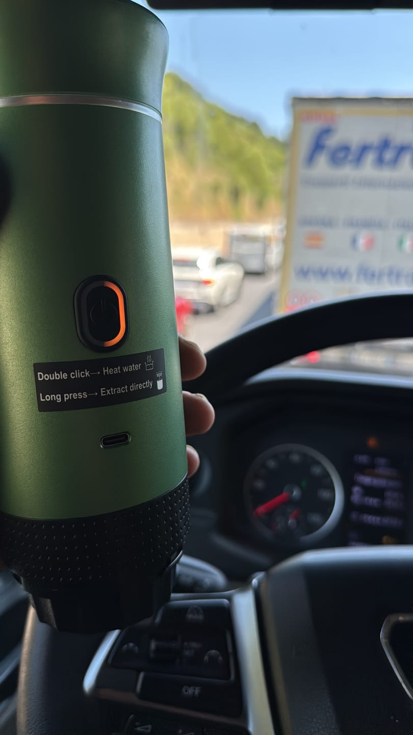 Customer photo review of Caffettiera Portatile - MokaElite