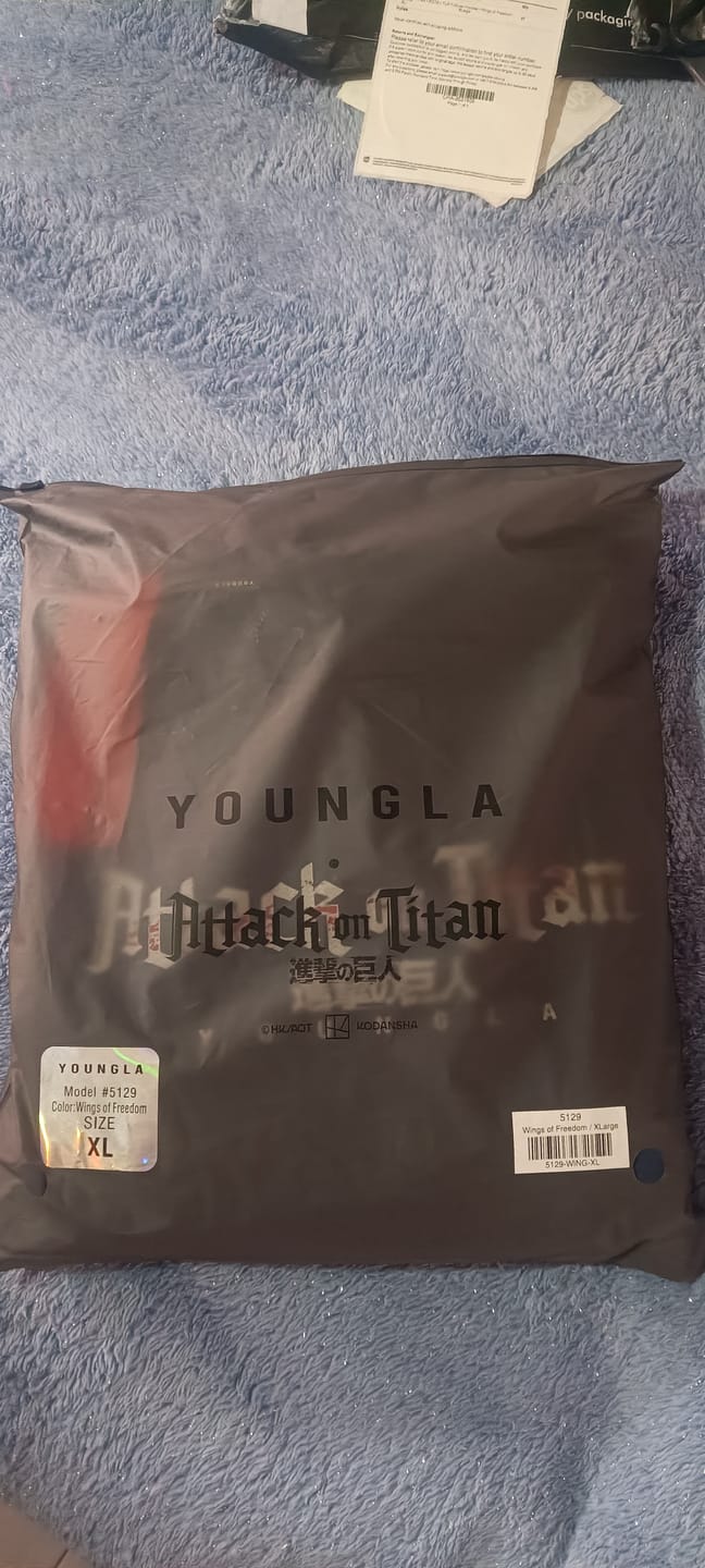 Customer photo review of 5129 - AOT©  x YLA Pullover Hoodies