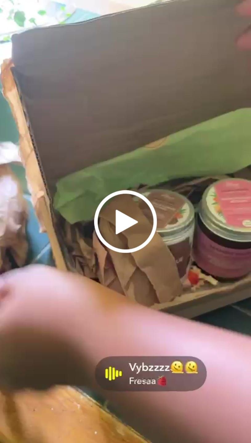 Customer video review of Beurre de mangue artisanal HIGH