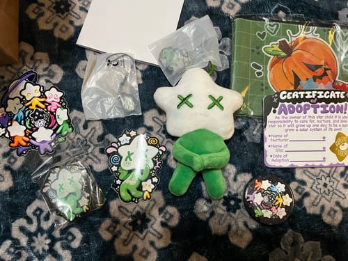 Customer photo review of Adopt a Star Baby Plush Blind Box