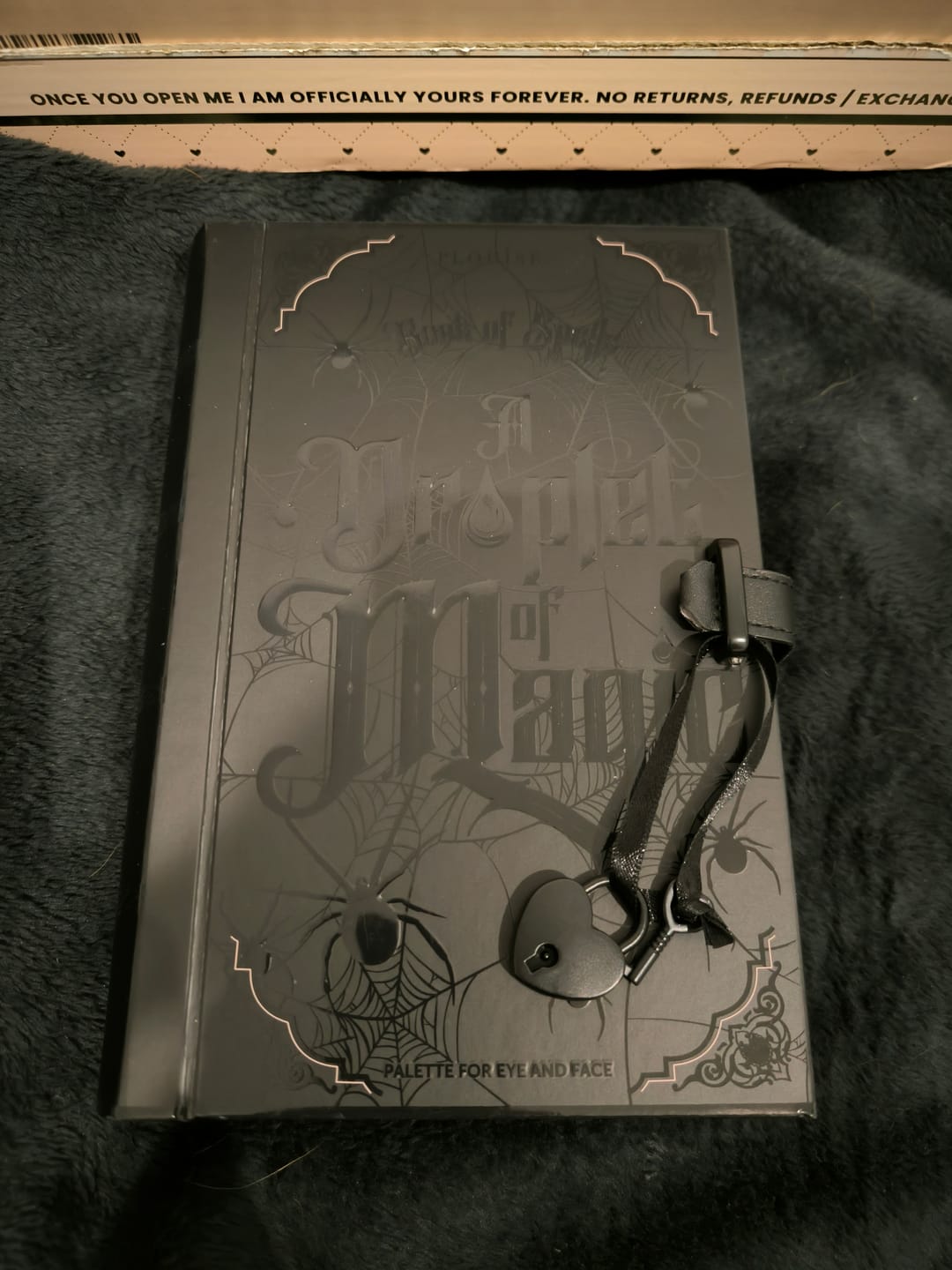 Customer photo review of P. Louise A Droplet Of Magic Halloween Eyeshadow Palette