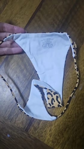 Customer photo review of Cotton G String Leopard Women Panties Sexy Briefs Thong Low Waist T-back Bikini Underwear Seamless Femlae Lingerie Size S-XXL