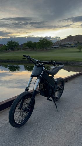 Customer photo review of Custom Seat Cover: Talaria XXX