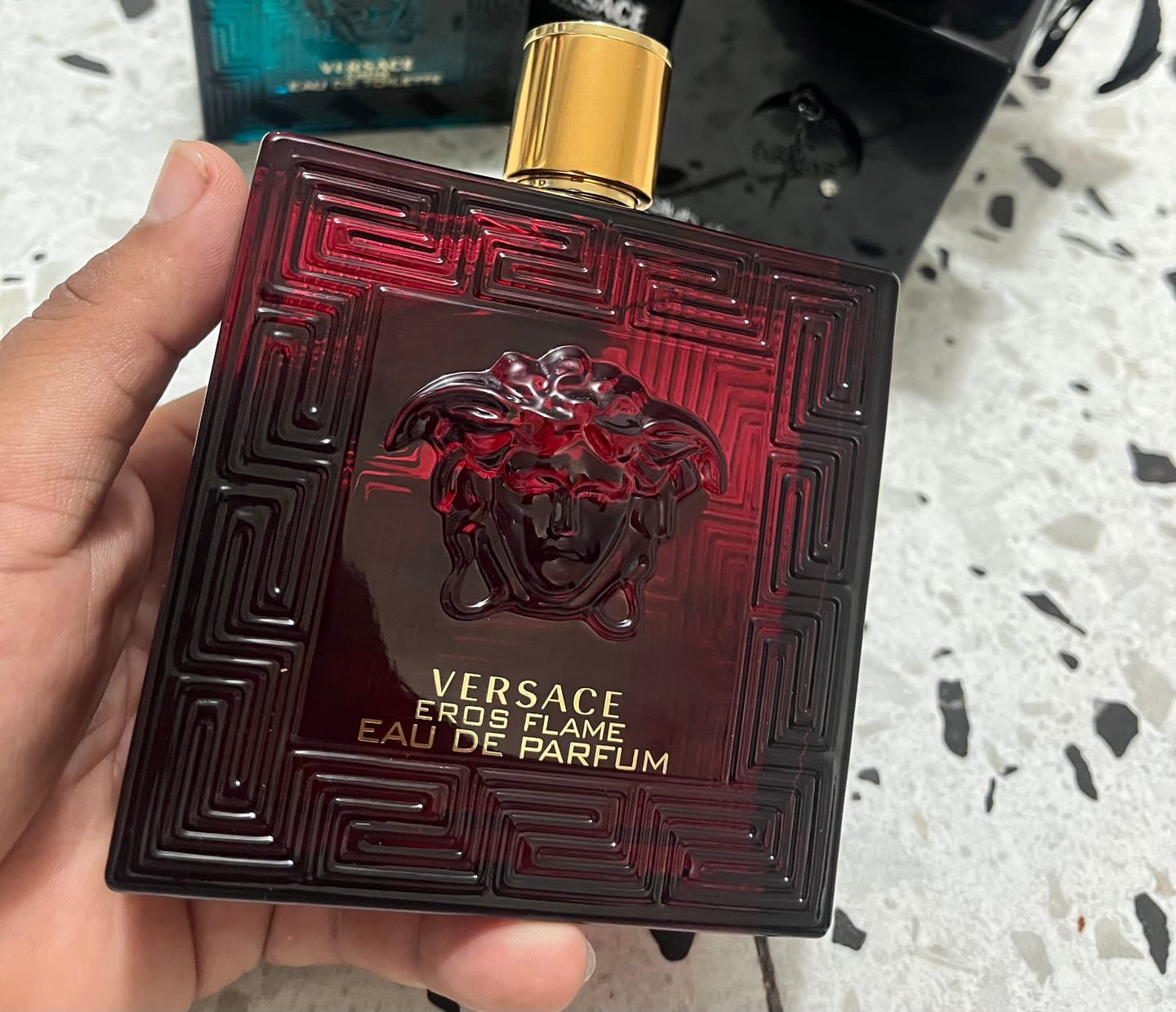Customer photo review of Perfume Versace Eros Flame 200ml EDP