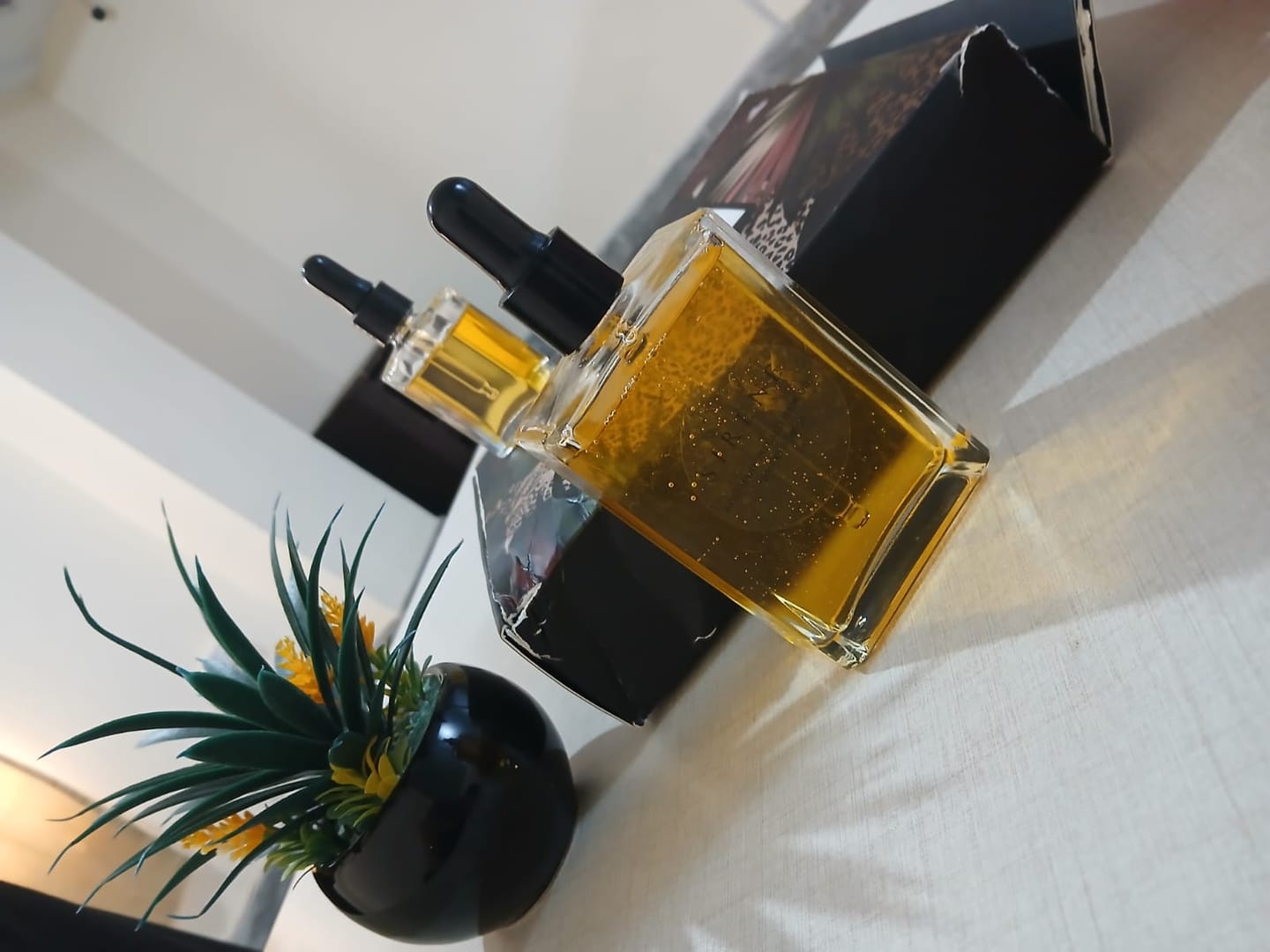 Customer photo review of Rosemary Hair Oil