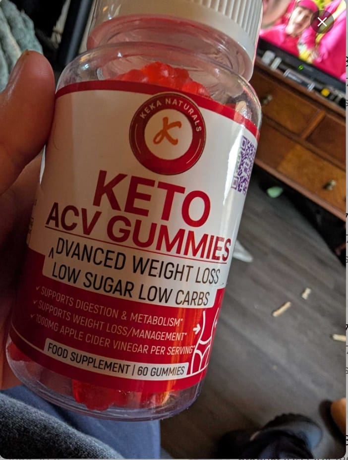 Customer photo review of ACV Keto Gummies