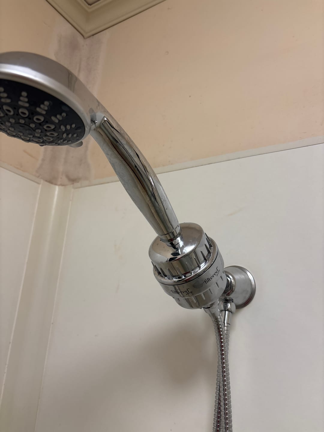 Customer photo review of Shower Purifier - Silver