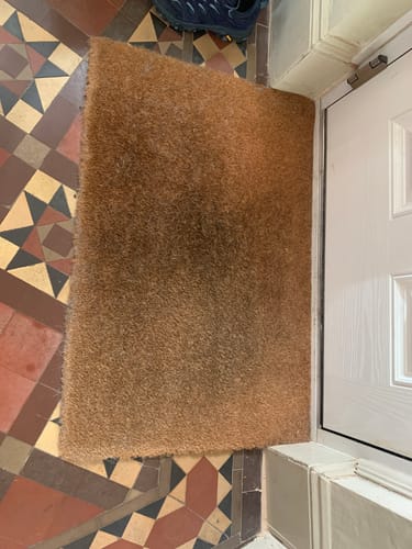 Customer photo review of Supercoir Custom Size Heavy Duty Coir Coconut Matting