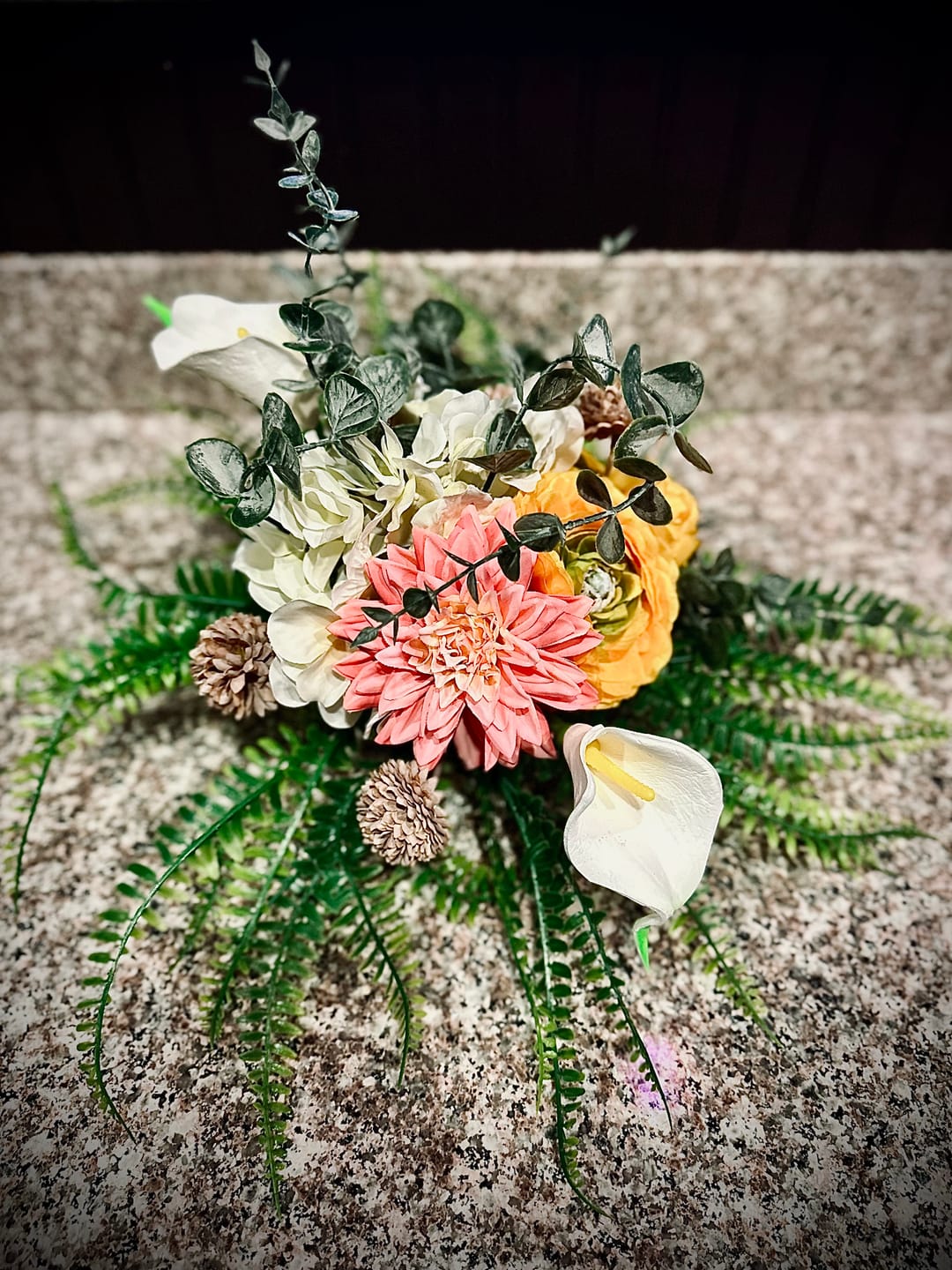 Customer photo review of Wholesale Clearance 20pcs Real Touch Calla Lily Bouquets for Stunning Centerpieces
