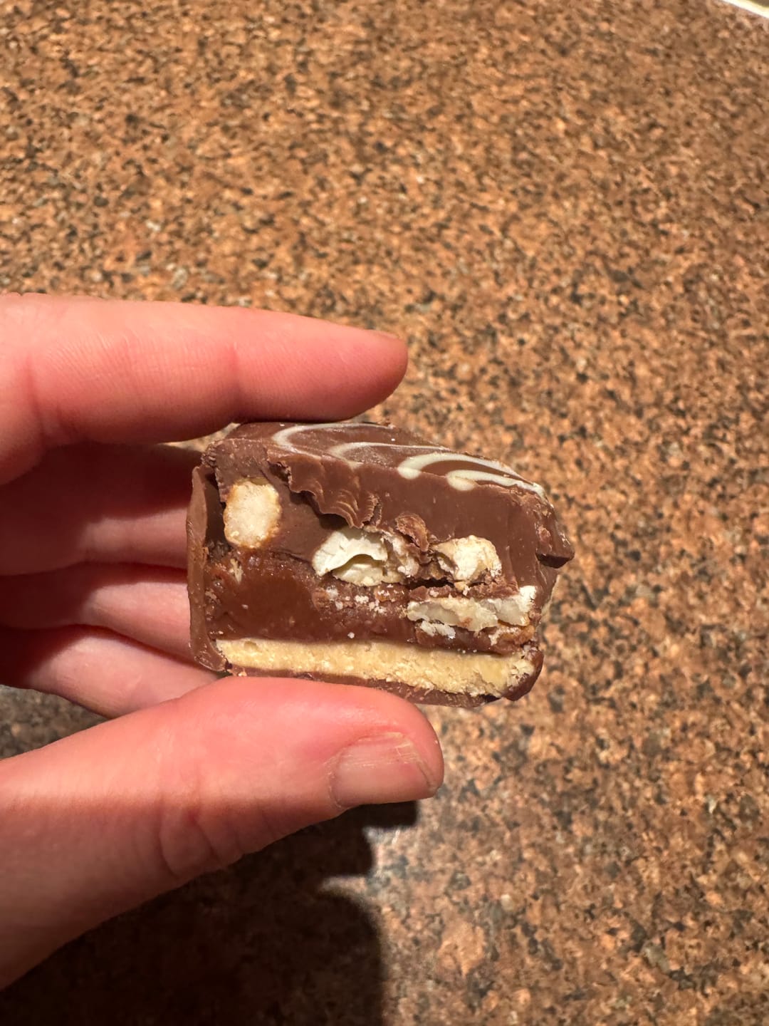 Customer photo review of LIMITED EDITION Salted Caramel Fudge Pie