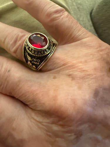 Customer photo review of Marines' Ring