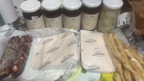 Customer photo review of Queso Parmesano